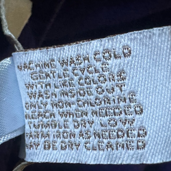 Chico’s Denim Skirt Size S (1,5) pencil Workwear Classic Purple Casual - Picture 10 of 11